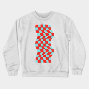 Checkered Picnic Blanket Vibes Crewneck Sweatshirt